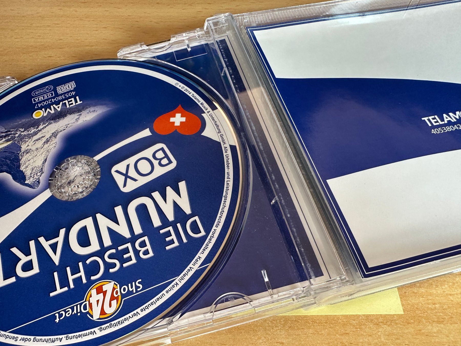CDs: Die Bescht Mundart Box - 4 CD – Gebraucht aus Rikon im Tösstal von Alpenmutz 2