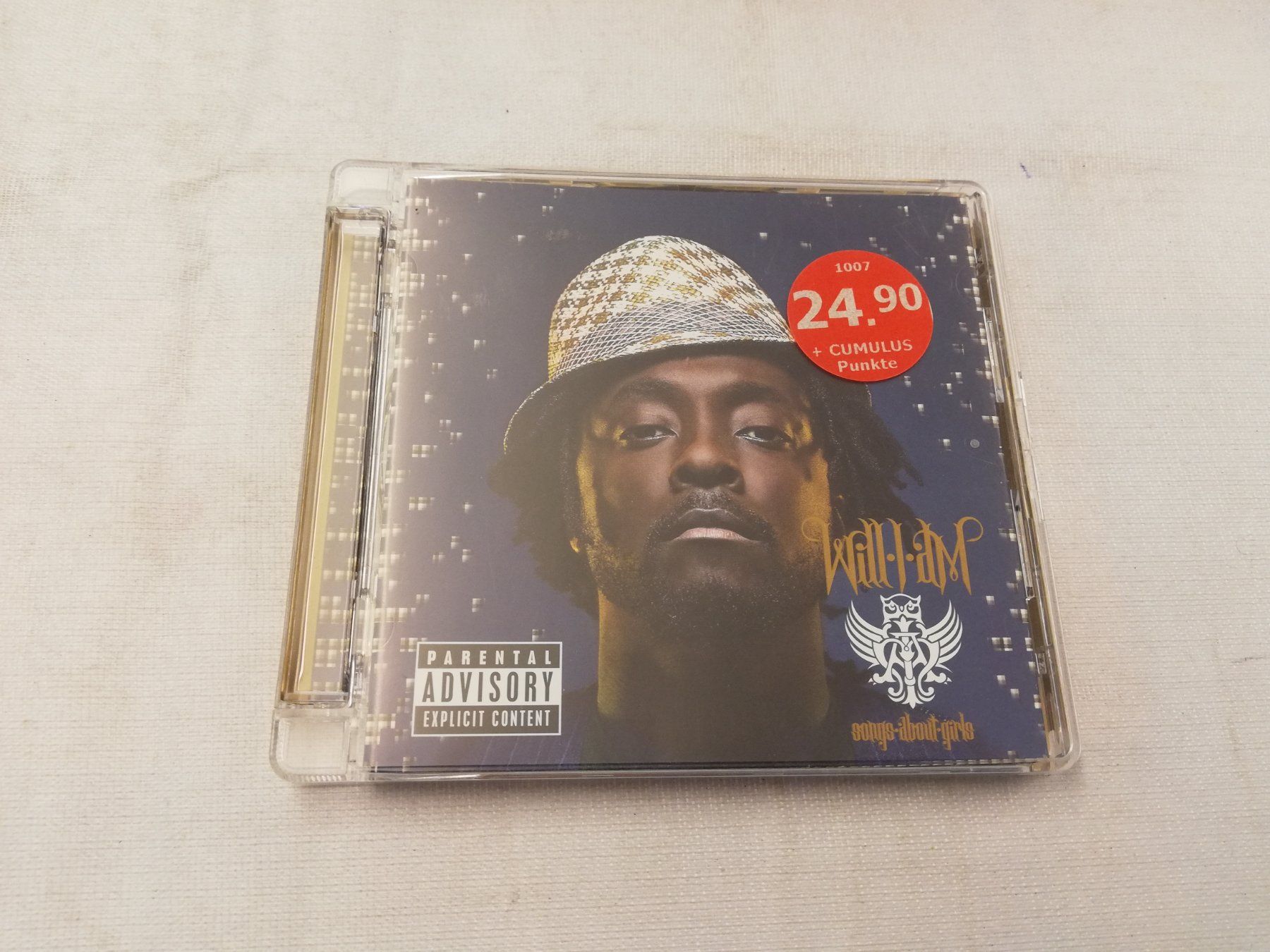 CD: WILL.I.AM - SONGS ABOUT GIRLS – Usato da Bern venduto da Vinylsound.ch