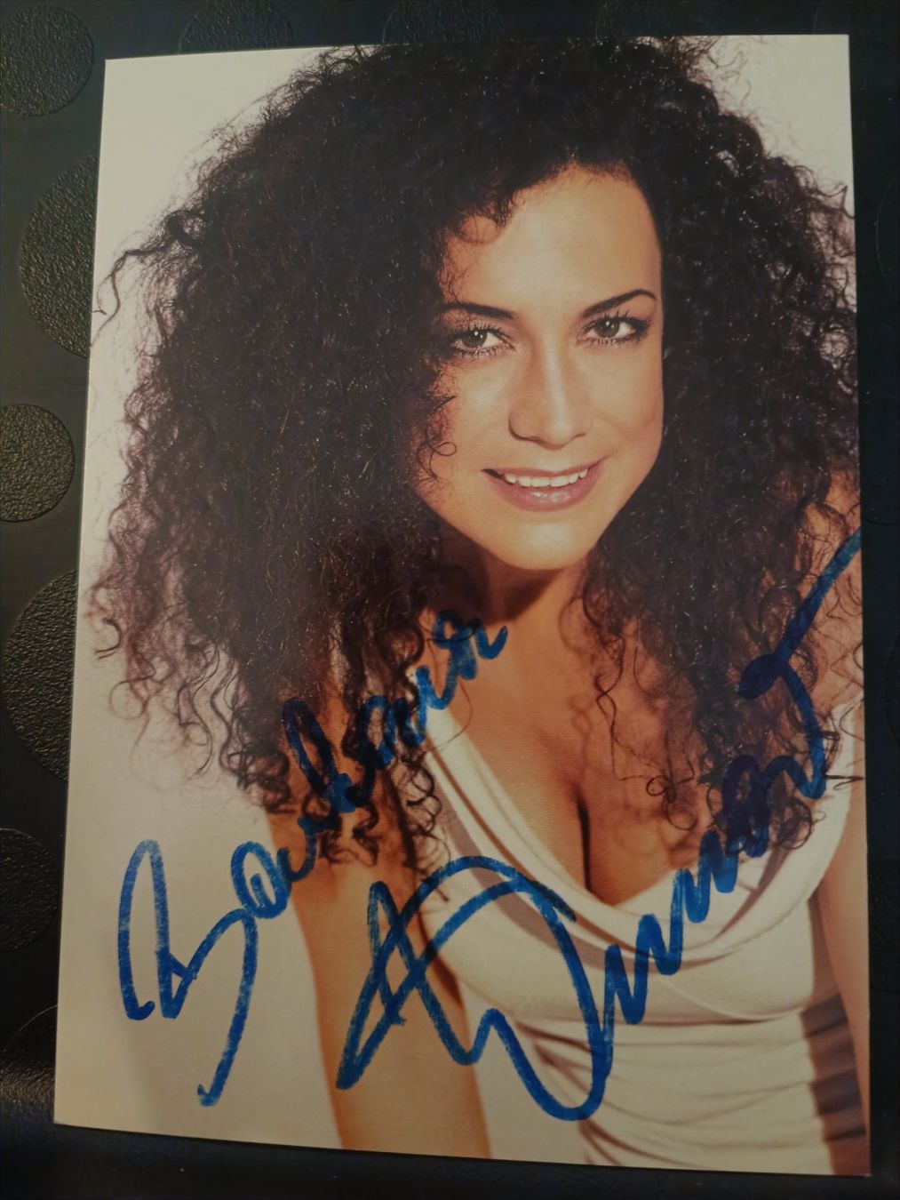 Autografi: Barbara Wussow - handsigniert – Usato da Menziken venduto da Artographs