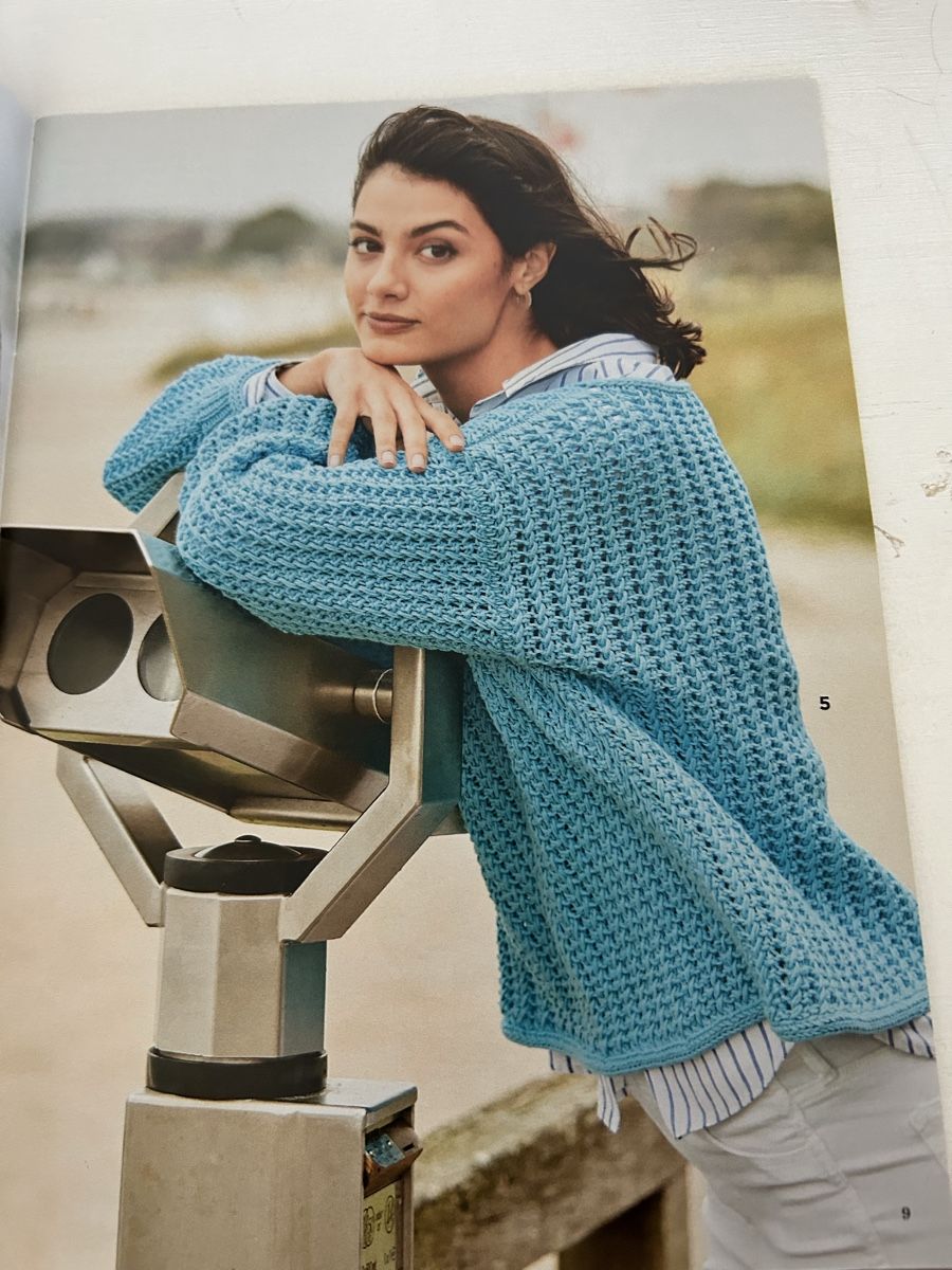 Riviste & Magazine: Sabrina, Strickanleitung "Organic Blue" – Usato da Deitingen venduto da dan_2fc9 5