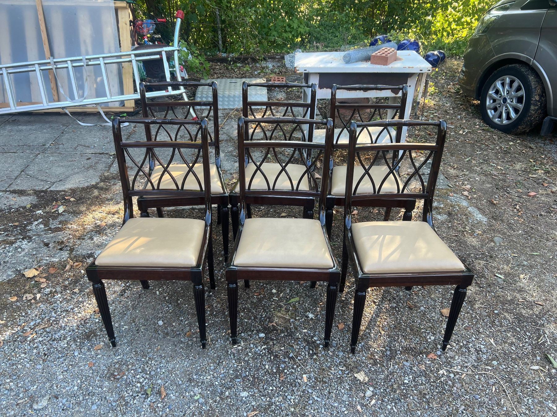 Chaises: 6 Stück alte Stühlen, Nr 1 – D'occasion à Glattfelden par maa_qcj8