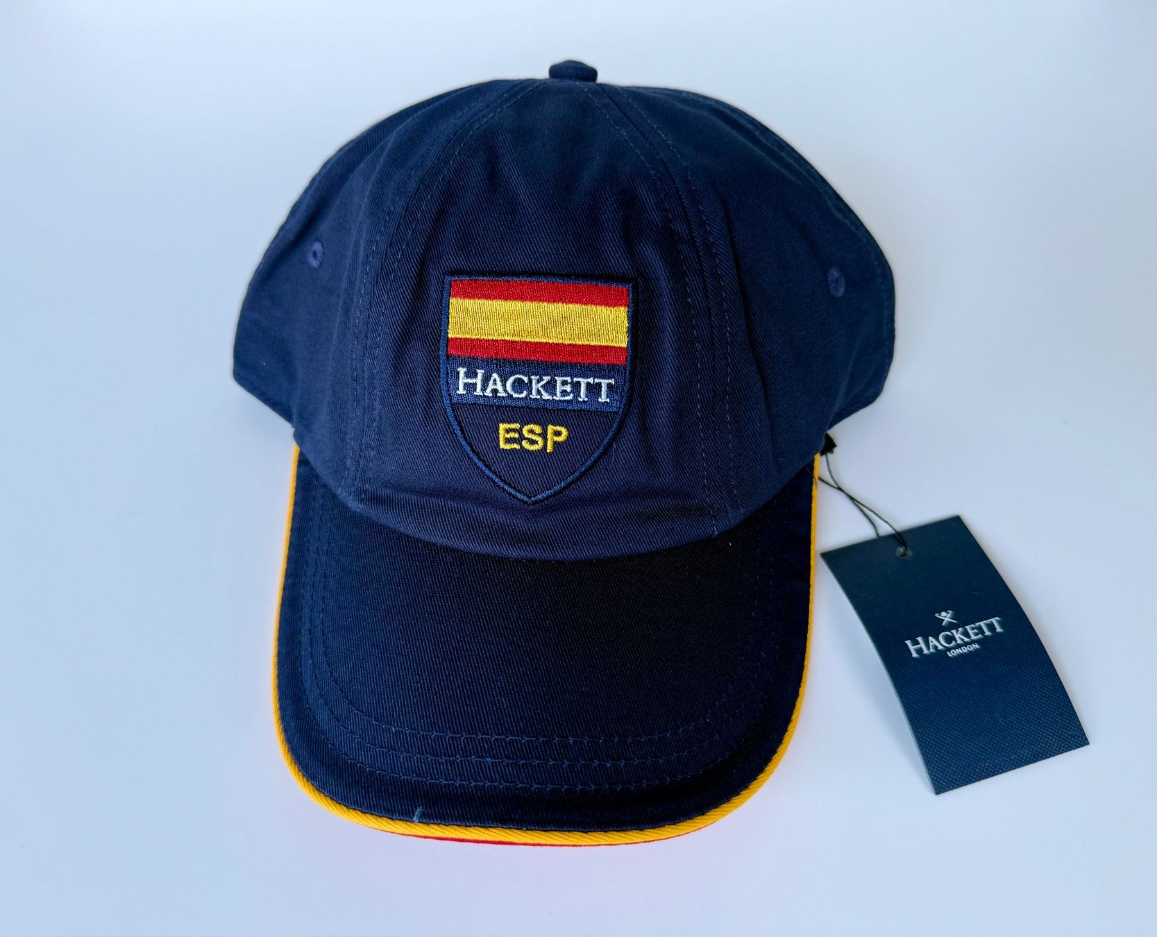 Altro in  Abbigliamento & Accessori: Hackett Cap Spanien ESP Navy Neu mit Etikett Sommer Neu – Nuovo (secondo la descrizione) da Luzern venduto da Cabriolet 1