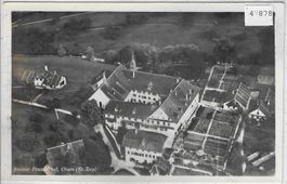 Kloster Frauenthal, Cham - Flugaufnahme O. Wyrsch
