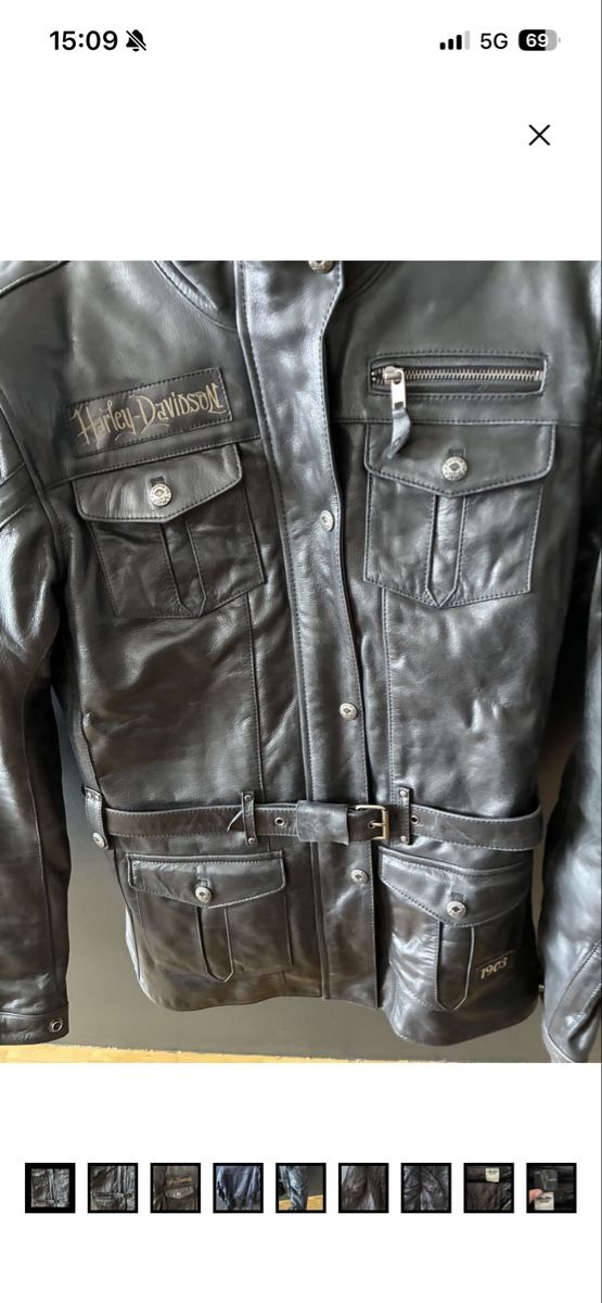 Harley-Davidson Jacken: Harley Davidson biker jacket – Gebraucht aus Neuchâtel von msu_8sxj