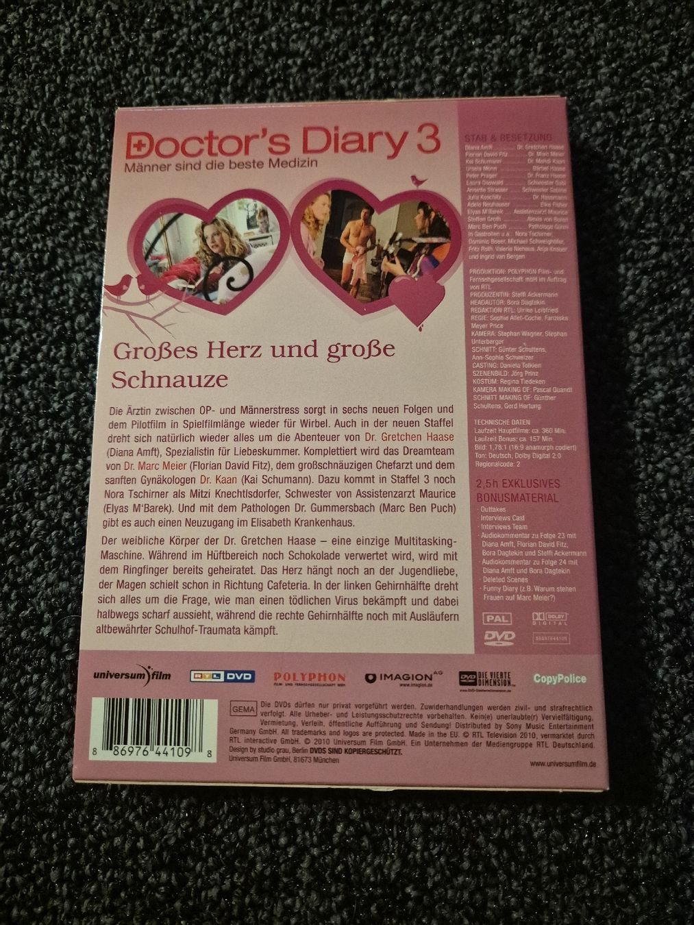 Tutti i DVDs: Doctor's Diary Staffel 3 – Usato da Ruswil venduto da jan_bxl5 1