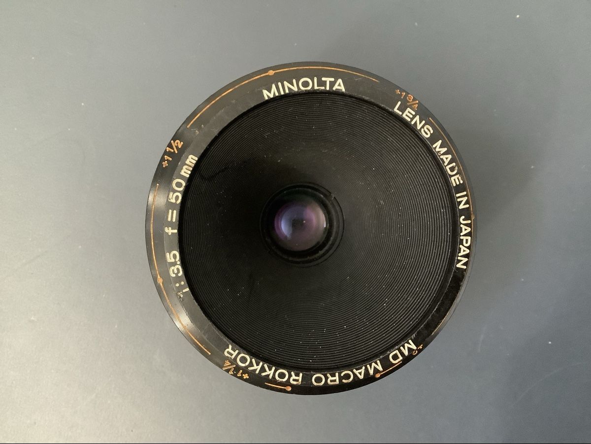 Minolta Obiettivi: Minolta Makroobjektiv, 50 mm 1:35 – Usato da Schwarzenberg LU venduto da lealea123 1