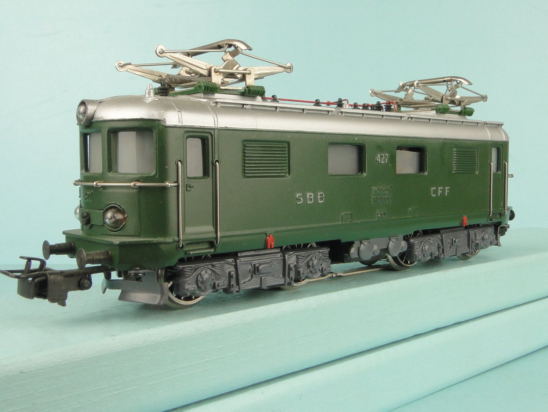 Märklin Modellini di ferrovie: Märklin RET 800 RE 4/4 – Usato da Bülach venduto da cann11 1