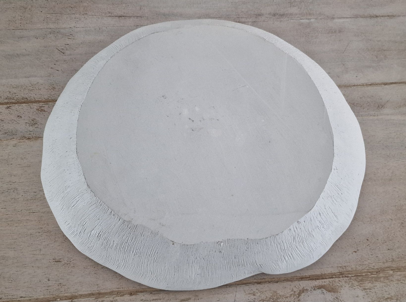 Servierplatten: Dekorative Schale, Spirale weiss  – Gebraucht aus Suhr von Sbume 3
