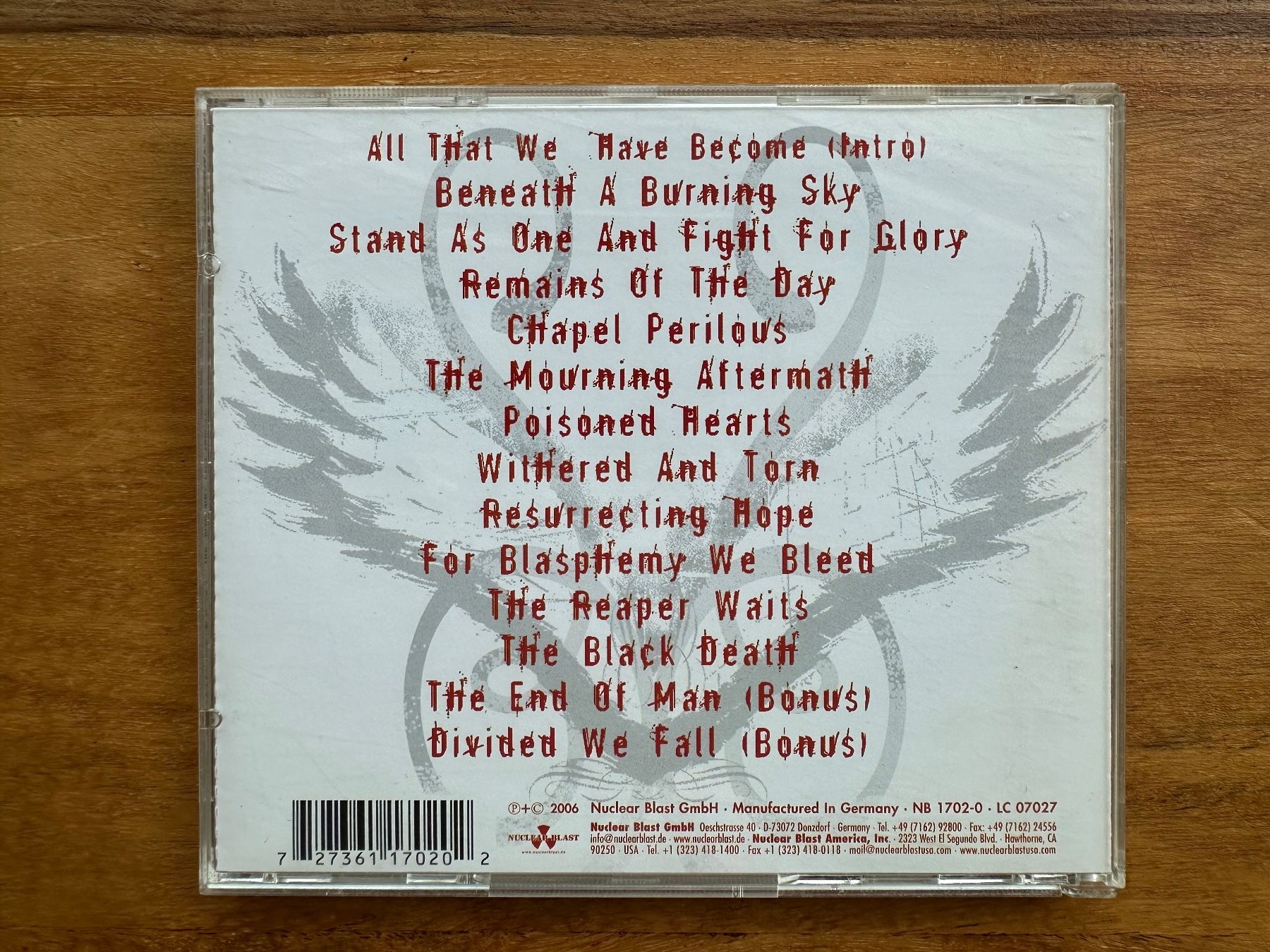 CD: Mended - This War Will Last Forever (CD) – Usato da Horgen venduto da flyingpenguin2000 2