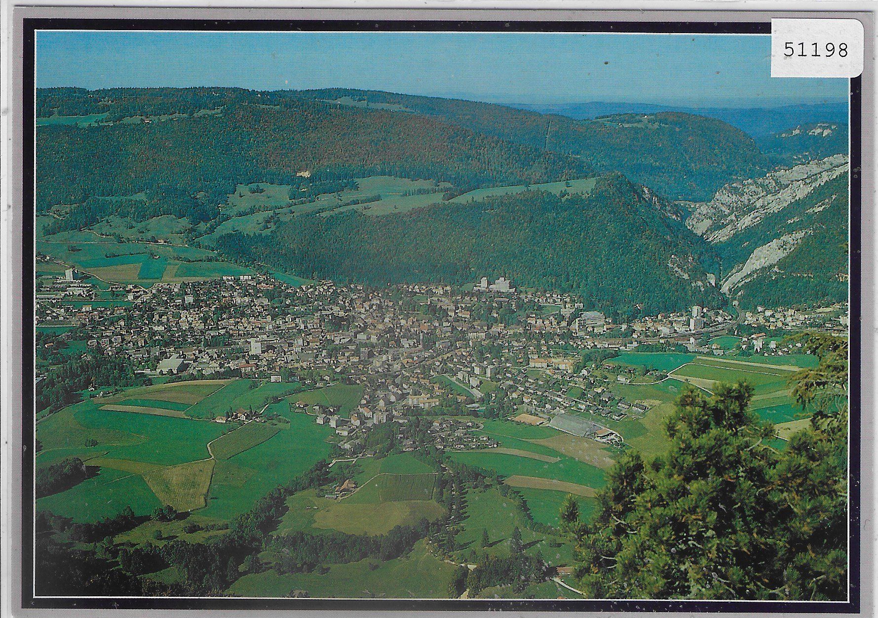 Ansichtskarten: Moutier - Vue generale – Gebraucht aus Ettingen von Kartenplanet
