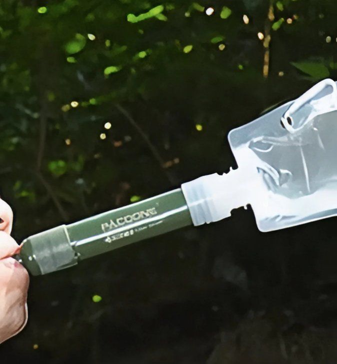 Sanitari: Tragbares Mini-Wasserfilter-System Outdoor – Nuovo e nell'imballaggio originale da Châtelaine venduto da topshop.switzerland 4