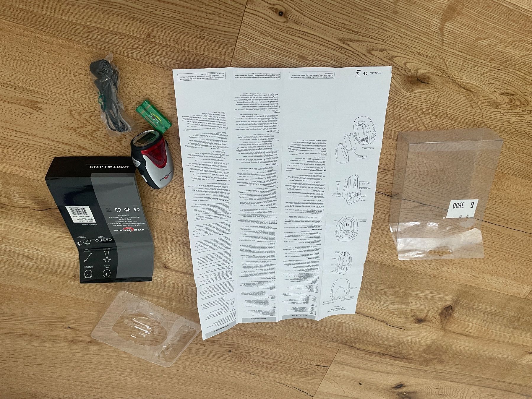 Misurare: Schrittzähler ProTouch mit Licht neu mit Batterien – Nuovo e nell'imballaggio originale da Schenkon venduto da Star5 8