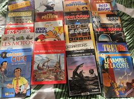 LOT DE 20 BD MIX .VOIR PHOTOS (ENVOIE POSSIIBLE)