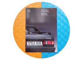 MERCEDES 190 E 2.3-16 (1987) - Prospekt / Katalog
