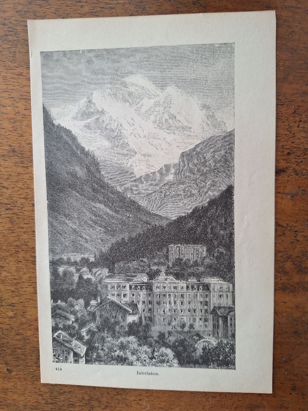 Incisioni: INTERLAKEN – Usato da Bevaix venduto da bohrap