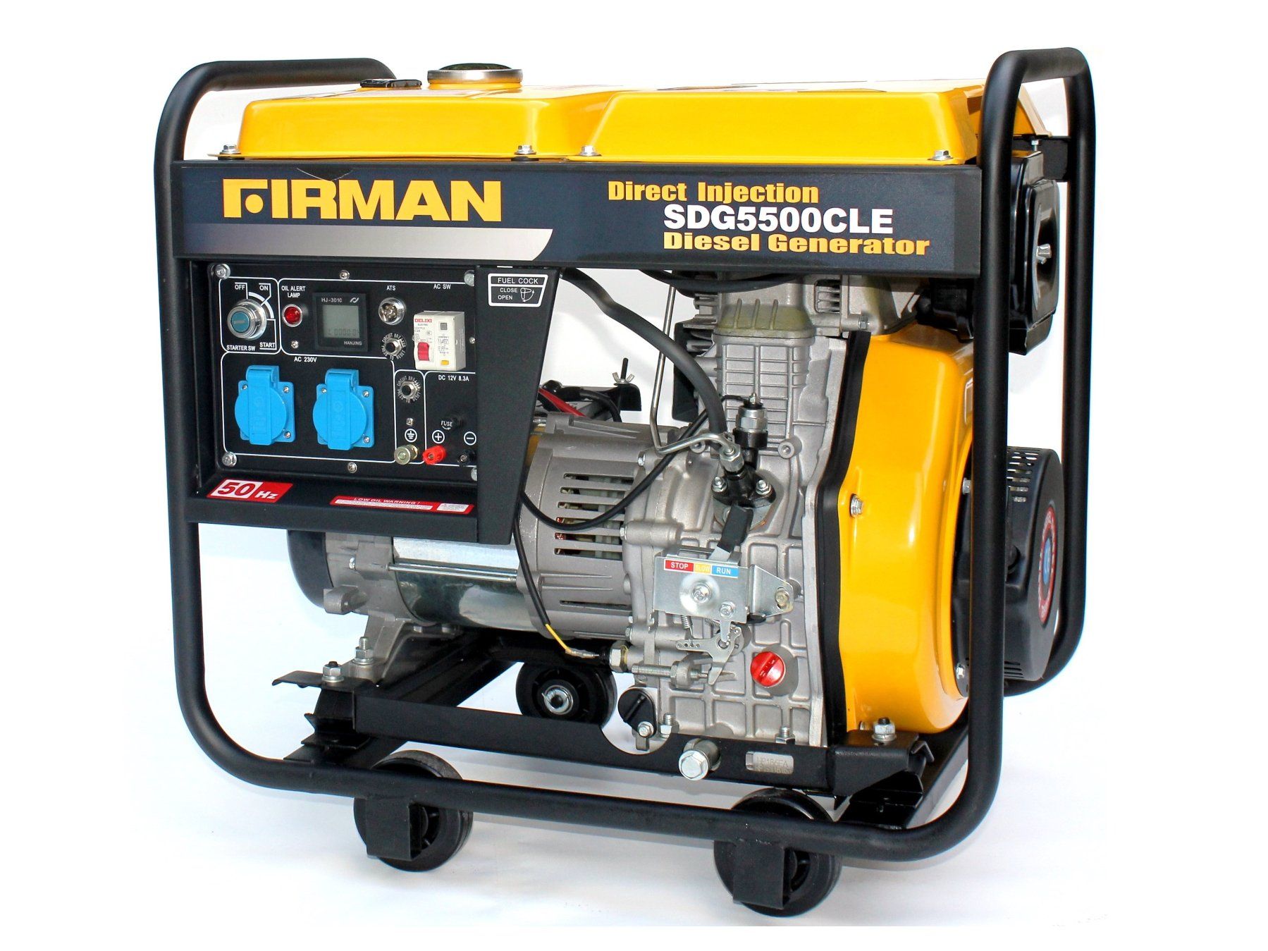 Generatori di corrente: Firman SDG5500CLE - Diesel Generator mit 5000 Watt – Nuovo e nell'imballaggio originale da Entlebuch venduto da Hebu