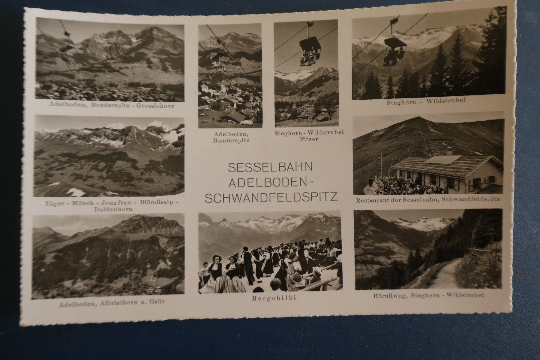 Ansichtskarten: Adelboden – Gebraucht aus Fontaines NE von monloisir