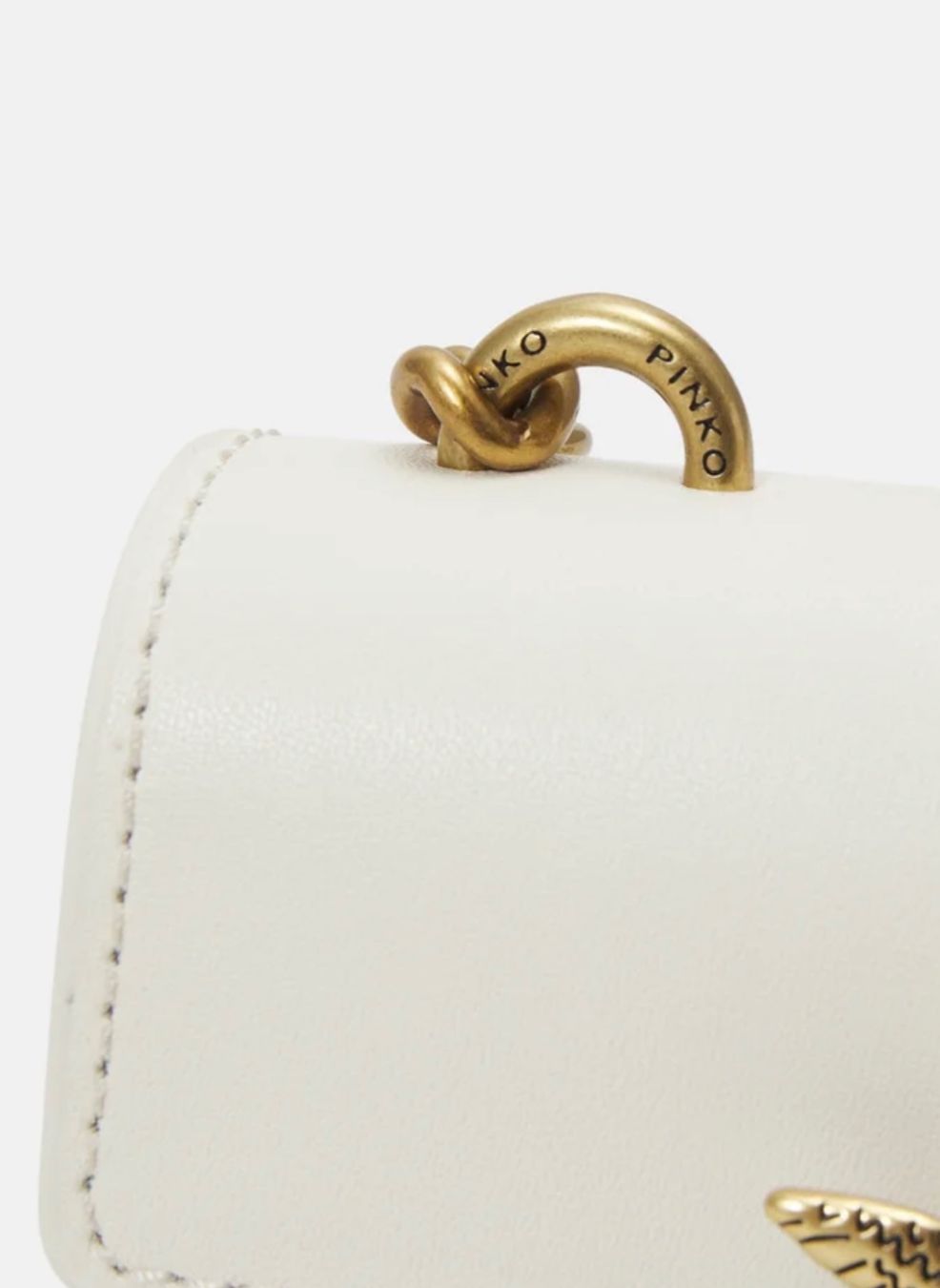 Pinko Borse da donna: *Pinko LOVE ONE MICRO - Umhängetasche - white – Nuovo e nell'imballaggio originale da Oberaach venduto da Dandy2021 2
