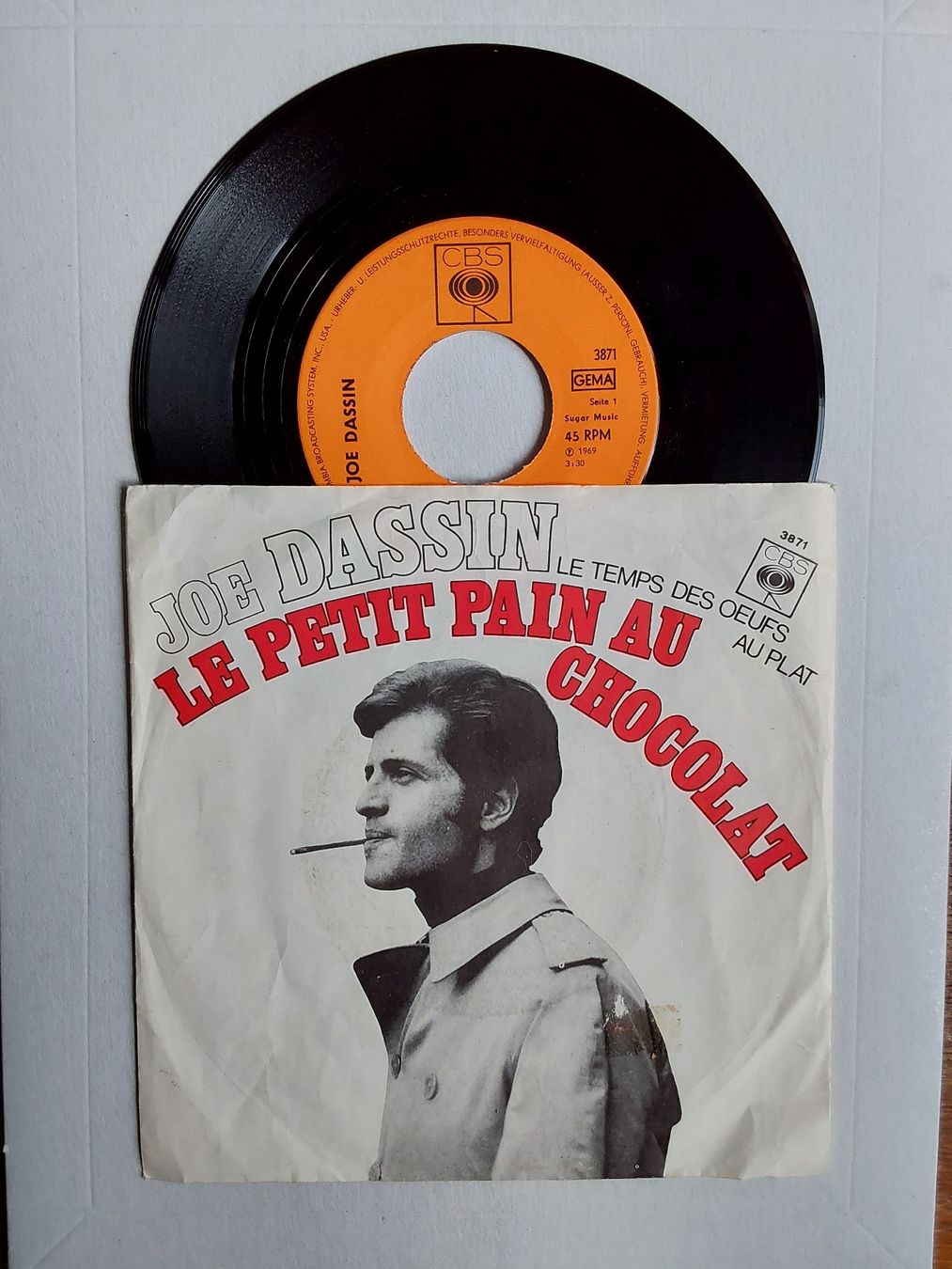Dischi in vinile: Vinyl Single - Joe Dassin - Germany 1969 – Usato da Villeret venduto da Fil11