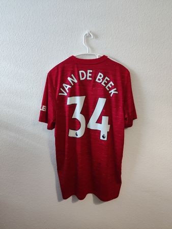 Manchester United (Van de Beek #34) 2020/21 Heim (L)