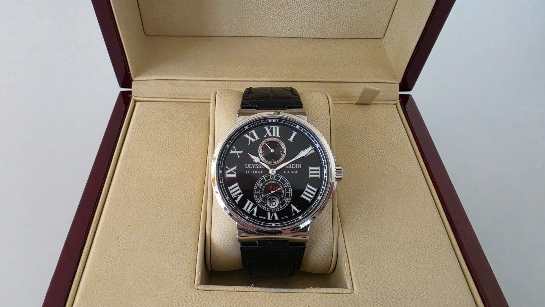 Ulysse Nardin Orologi: Ulysse Nardin Maxi Marine Chronometer – Nuovo (secondo la descrizione) da Oensingen venduto da Gianman 1
