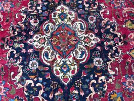 Antiker Mesched aus Persien – 280 x 245 cm