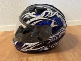 HJC Motorradhelm mit integriertem Sonnenvisier