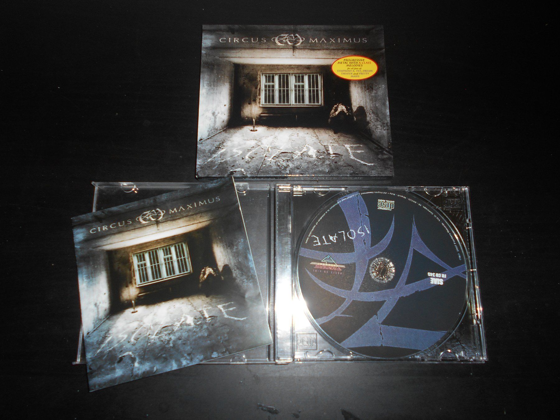 CD: Circus Maximus – Isolate / 2007 – Usato da Aarberg venduto da witchhunter01 2