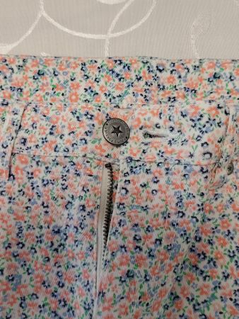 Blumen Jeans Shorts Gr 164 von H&M