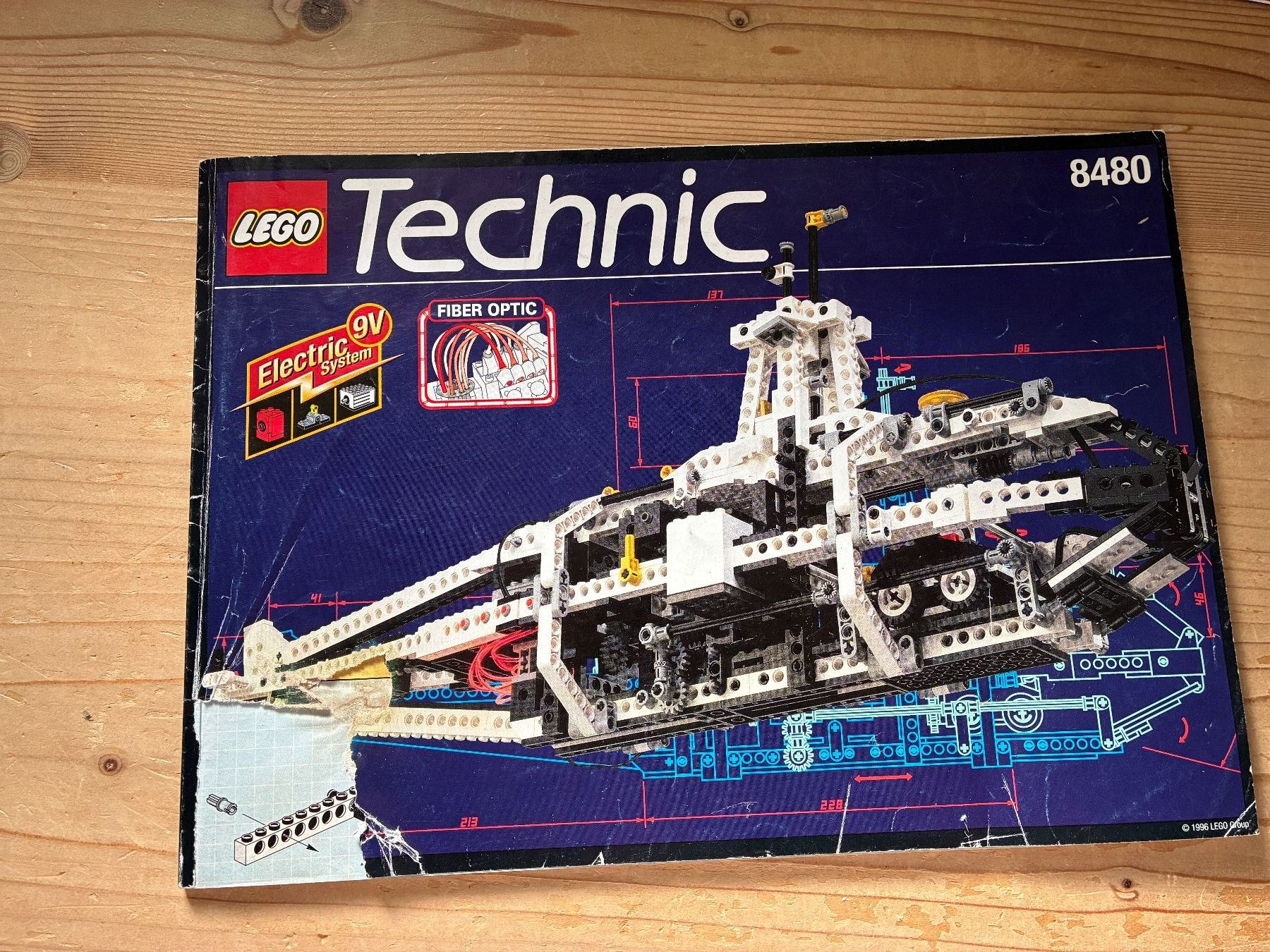 Lego Documents: LEGO Technic Bauanleitung 8480 - Space Shuttle – D'occasion à Reigoldswil par Frog40 1