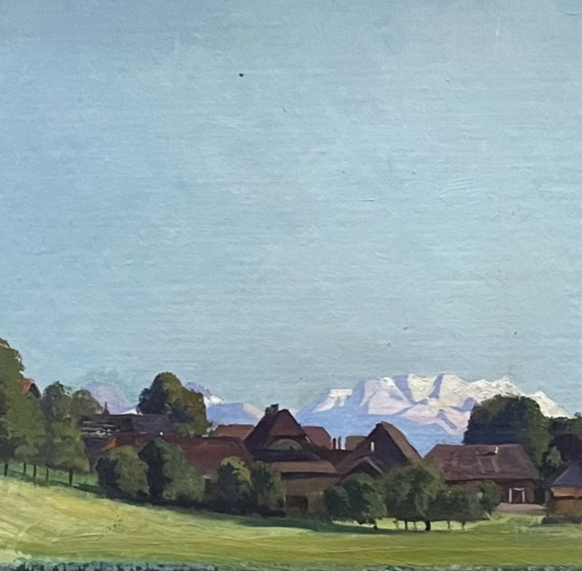 Dipinti: Kiener Robert (1866-1945) – Usato da Grosshöchstetten venduto da Perle1951 2