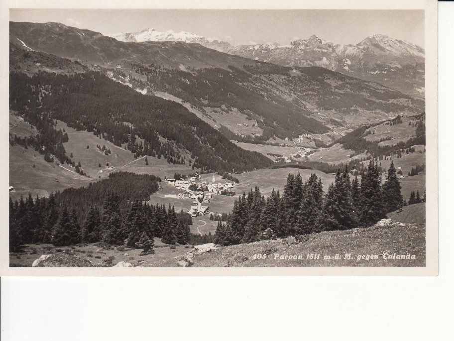 Cartoline postali: Parpan 1934 – Usato da Bürglen TG venduto da StampGraf