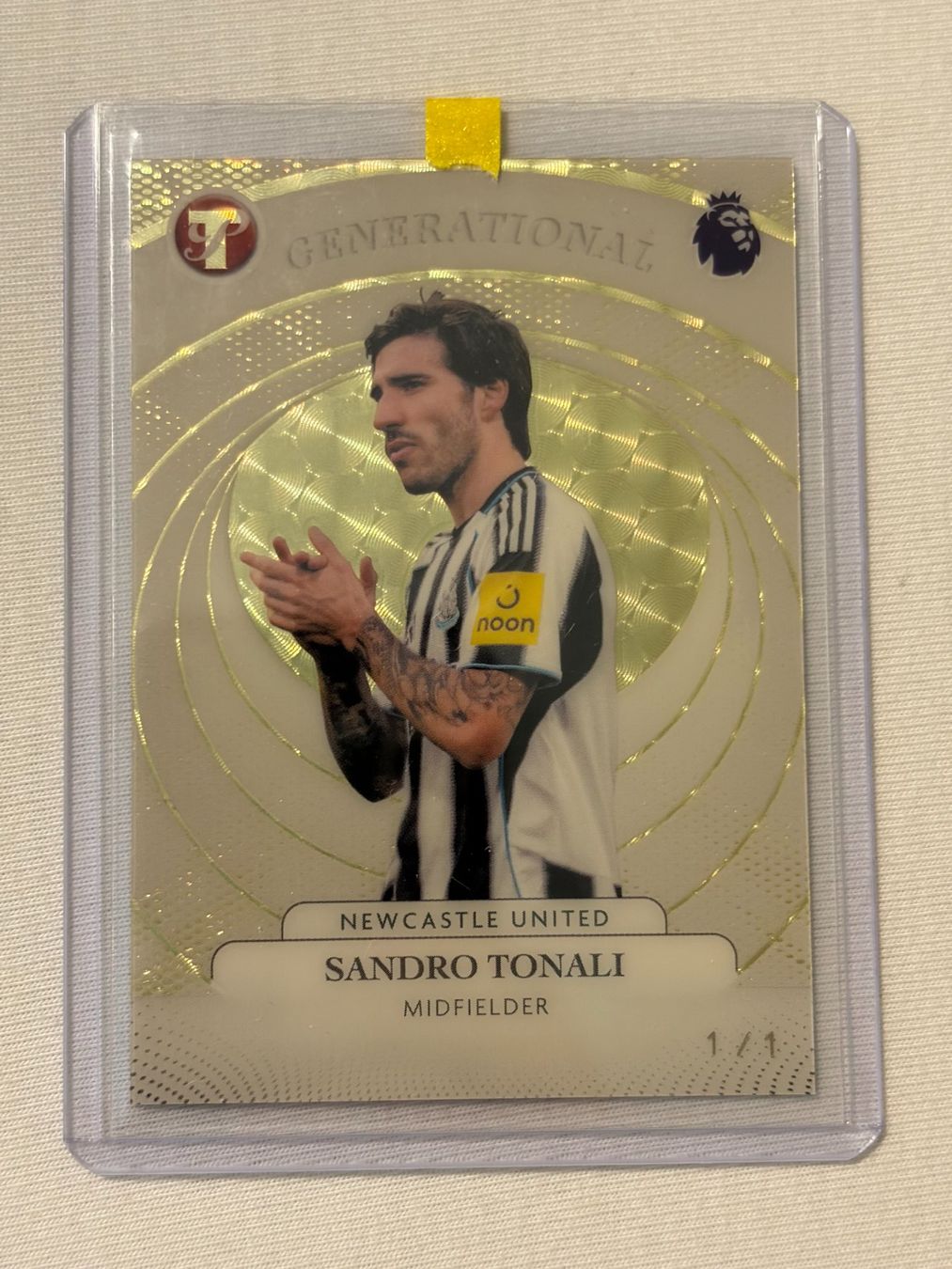 Topps Sammelbilder & Trading cards: Sandro Tonali Superfractor Generational 1/1 – Gebraucht aus Bülach von oli_j8pb