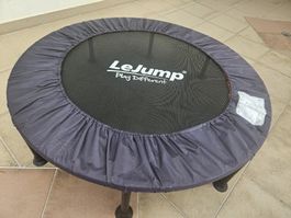 Minitrampolin LeJump 100 cm Durchmesser schwarz neuwertig