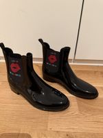 Regenstiefel Love Moschino schwarz neu