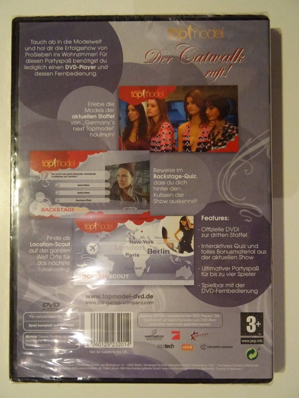 Tutti i DVDs: Germany's Next Topmodel Staffel 3 – Nuovo e nell'imballaggio originale da Erstfeld venduto da Mario_boe0 1