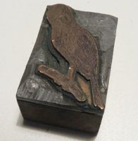 um 1860 - 1890 antiker Stempel   2 cm hoch  5 x 3.5 cm
