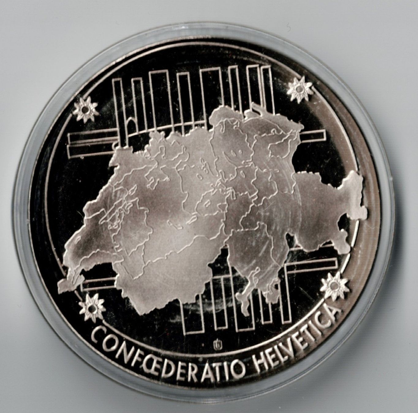 Medaglie: Seit 1997_10.00 Banknote_Le Corbusier_Note auf Medaille – Nuovo (secondo la descrizione) da Hombrechtikon venduto da Fraese01 2