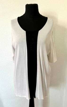 Long T-Shirt PUNTO ROMA mit Glanzeffekt ✔️ Gr. XL