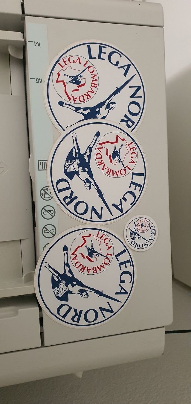 Sticker: Lega Nord Sticker Set neu – Nuovo (secondo la descrizione) da Muri AG venduto da Jeromia