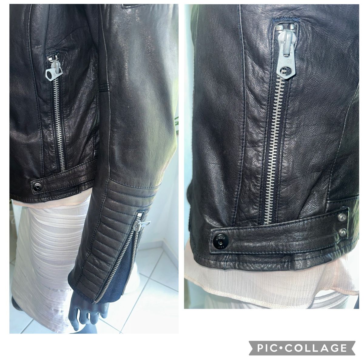 G-Star Jacken: G-STAR LEDERJACKE GR. M neuwertig – Neu (gemäss Beschreibung) aus Unteraegeri von MH203 5