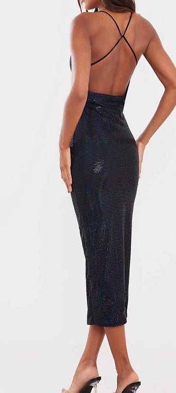 Vestiti: Elegantes Glitzerkleid schwarz, S – Nuovo (secondo la descrizione) da Zürich venduto da Takili123 2