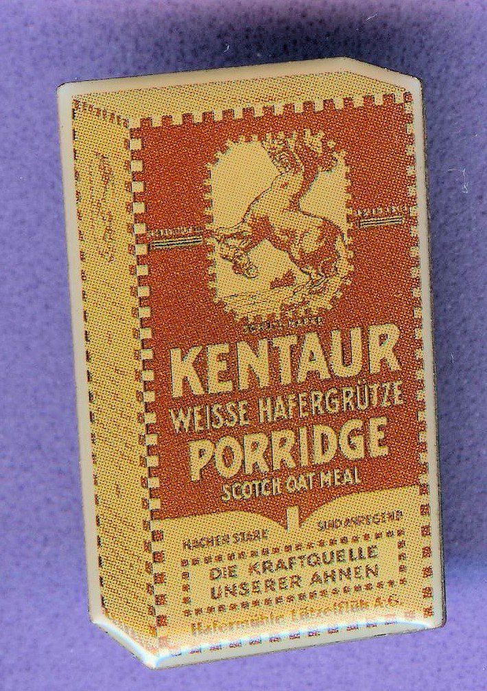 Placchette & Badge: KENTAUR  Porridge – Usato da Winterthur venduto da Sammleroase