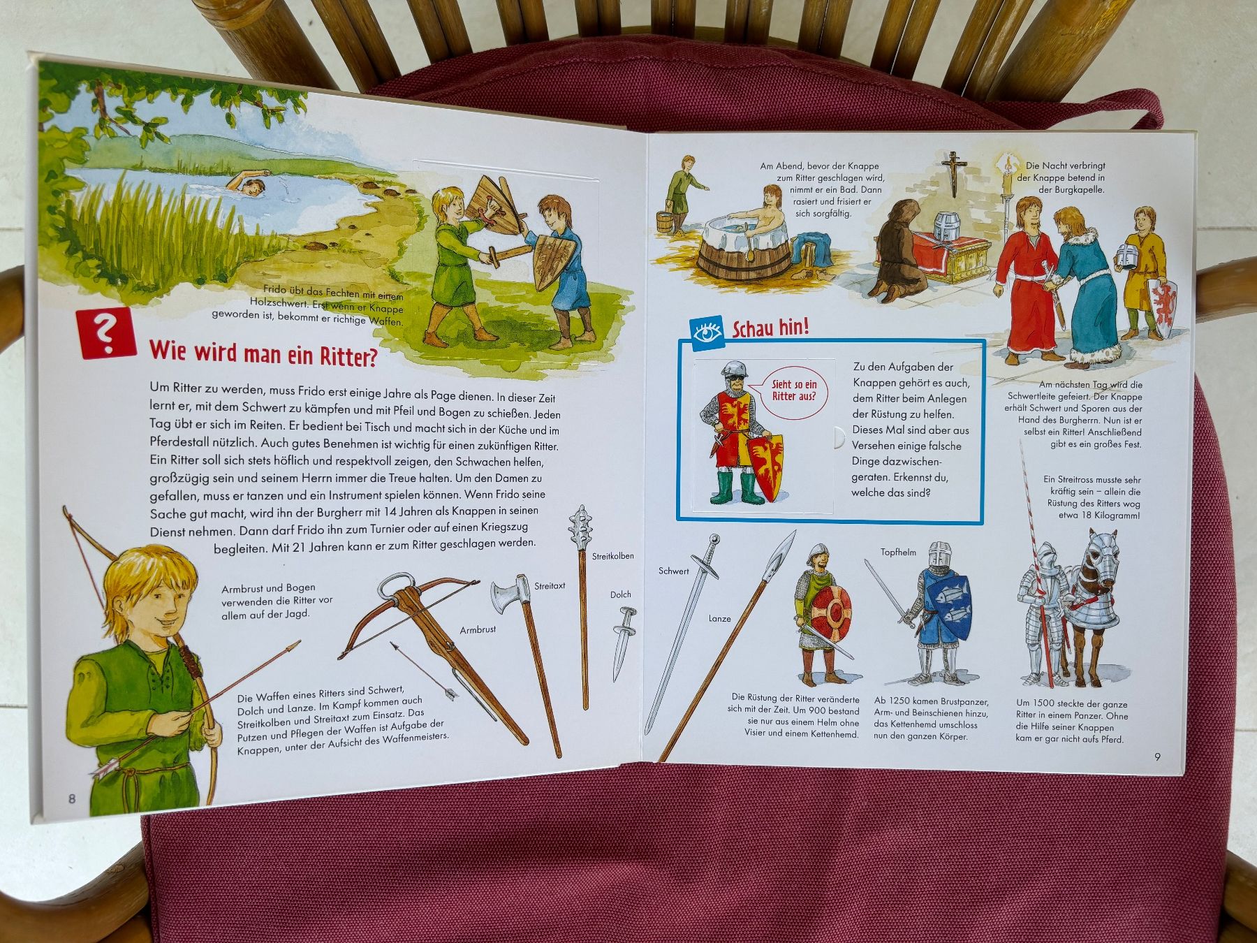 Libri: Ritterburg - Was ist Was? – Nuovo (secondo la descrizione) da Genève venduto da god_nr55 1