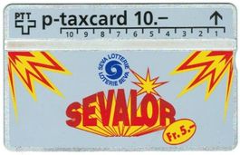Taxcard 311L_84809 SEVALOR 500 Ex ungebraucht