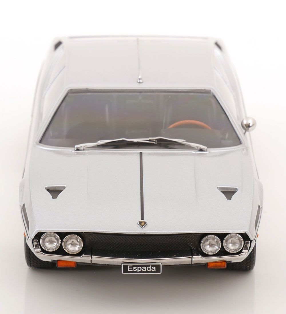 Lamborghini Modellautos: LAMBORGHINI ESPADA S2 1970 SILBER 1:18 KK-SCALE – Neu und originalverpackt aus Suhr von Moebelsiralfred 2