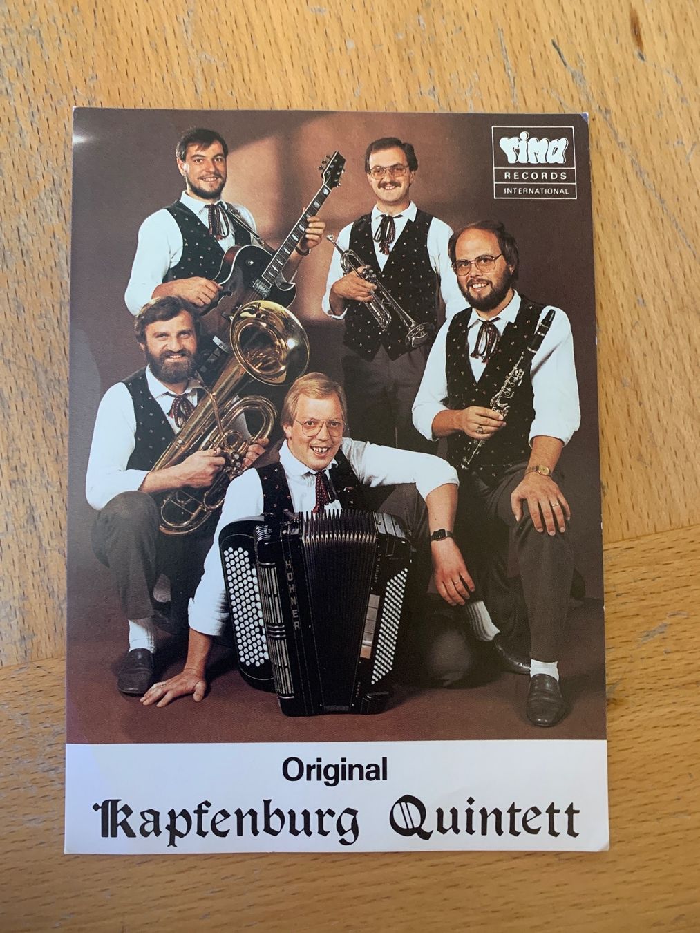 Cartoline: Kapfenburg Quintet Karte – Usato da Wiggen venduto da Antoniotto