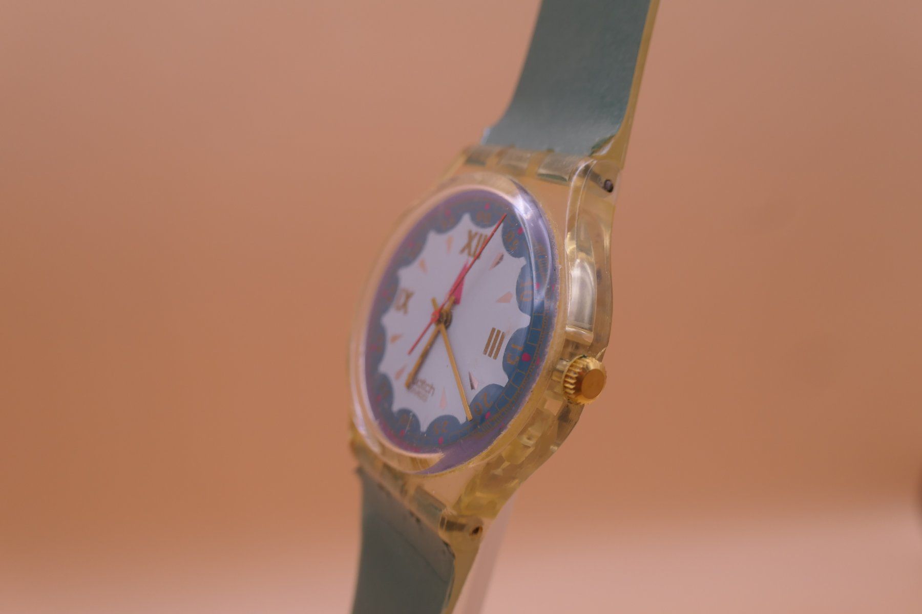 Swatch Uhren: Swatch Gent "SPADES" GK152, neue Batterie – Gebraucht aus Thun von CHRONOTIKA 1