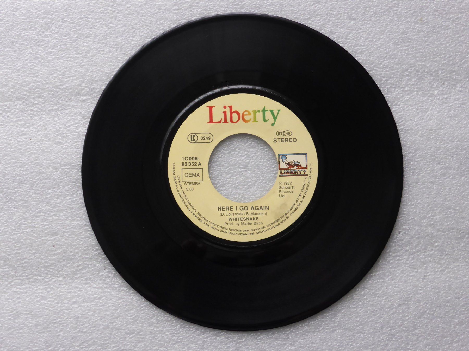 Dischi in vinile: Vinyl Single  WHITESNAKE – Usato da Küssnacht am Rigi venduto da Mondkinder 1