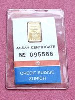 CREDIT SUISSE - JANUAR 1982 - 1 GRAMM - N° 95586